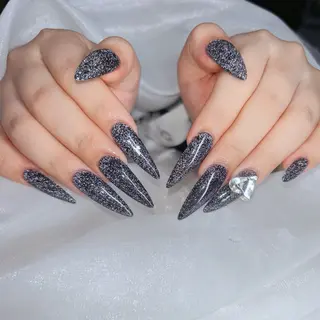 ネイル CeCeGarden ✨️キラキラワンホンのネイルデザイン