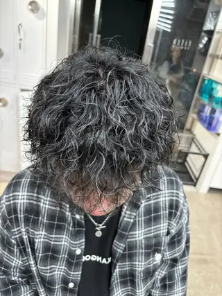 ショート パーマ ☀️fifth天神 英令🌙のヘアスタイル