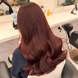 ロング カラー 💖札幌カラー 指名No.1💖玲奈のヘアスタイル