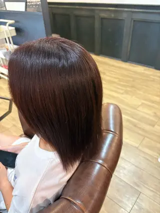 ミディアム 加藤 幸香のヘアスタイル