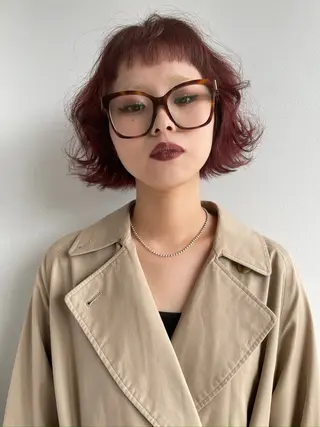 ショート カラー La Pensee/ カスヤリクのヘアスタイル