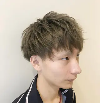 ショート カラー ヘアアレンジ 美容室sand 横浜のヘアスタイル