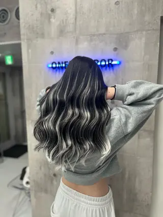 ロング ヘアアレンジ 【毎朝セット3分】 メンズパーマ　真人のヘアスタイル