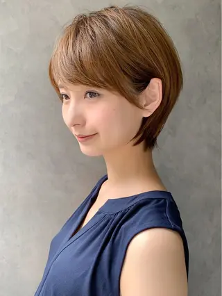 ショート 大人ショート特化/ カットモデル/表参道のヘアスタイル
