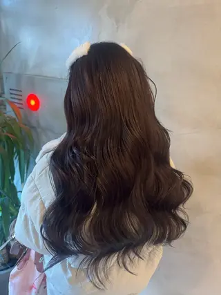 ロング モテ髪🎀aoi/ ヘアメ/カラー/池袋のヘアスタイル