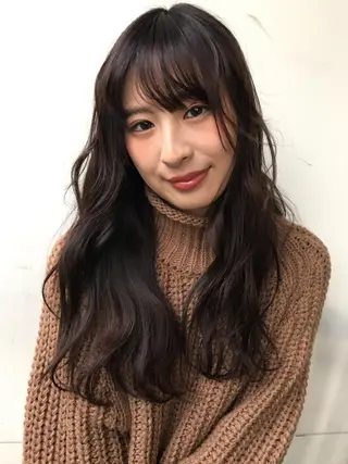 ロング カラー Utata  literie所属・🌷小野田 睦🌷のヘアスタイル