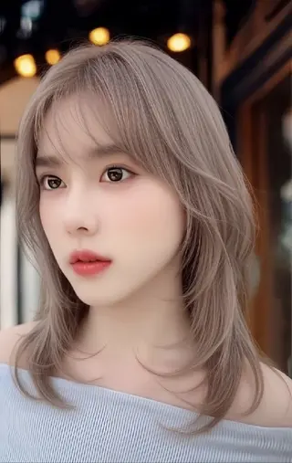ミディアム 足利市・原宿・表参道 シニストラのヘアスタイル