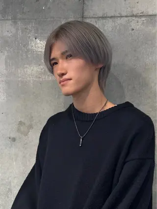ミディアム Kaho【mens/ ブリーチ/パーマ】のヘアスタイル