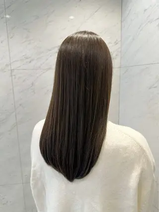 ロング カラー 古田 昂也のヘアスタイル