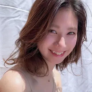 ショート カラー 薬院:今泉/上川美幸 ボブ/顔周りレイヤーのヘアスタイル