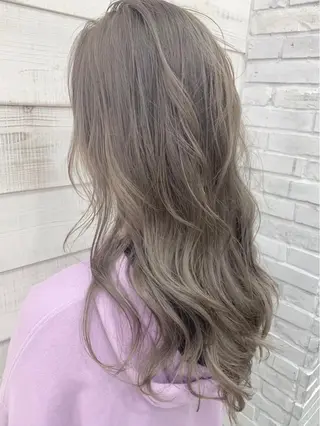ロング カラー 🧸艶々韓国ヘア 🧁mizunaのヘアスタイル
