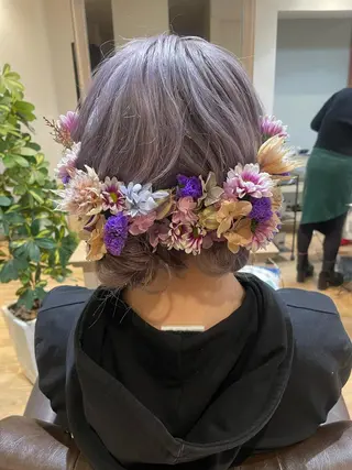 ヘアアレンジ 片倉 由湖のヘアスタイル