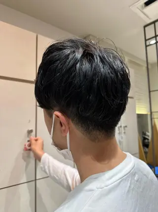 パーマ メンズ 美髪矯正/渡辺 りんのヘアスタイル
