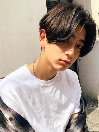 ショート メンズ いわさき ゆずほのヘアスタイル