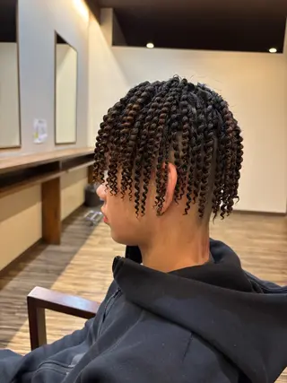 パーマ メンズ パーマ特化美容師 ナガイのヘアスタイル