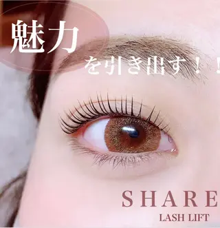 マツエク・マツパ ＳＨＡＲＥ所属・正箱 真紗美の眉毛・アイブロウイメージ