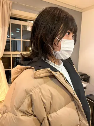 ミディアム eri kinjoのヘアスタイル
