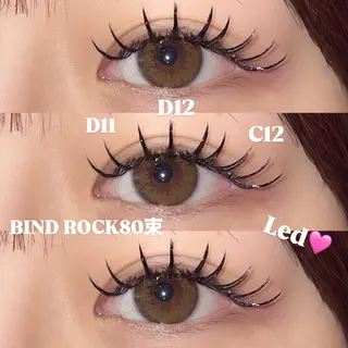 マツエク・マツパ BAMBI 🖤KAWAIのマツエク・マツパデザイン