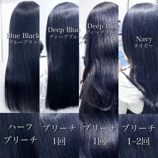 ロング カラー ヘアアレンジ メンズ 🦋重くない暗髪🦋 Hana🦋のヘアスタイル