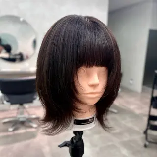 セミロング オオゼキ【レディース モデル様募集中✨】のヘアスタイル