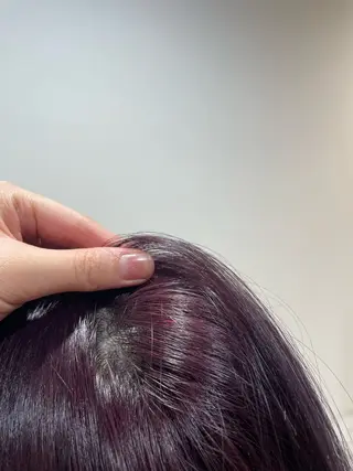 カラー たけみ りさのヘアスタイル