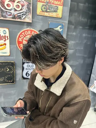 ショート パーマ メンズ 🧊メンズ特化🧊 高木航希のヘアスタイル