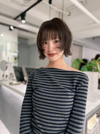 sena⌇ベージュ⌇ ブリーチなしWカラーのヘアスタイル