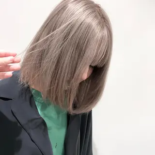ミディアム カラー ハイトーン特化 川井優汰のヘアスタイル
