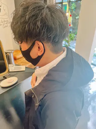 パーマ メンズ 🌈ケアブリーチ🌈 おぐまなつきのヘアスタイル