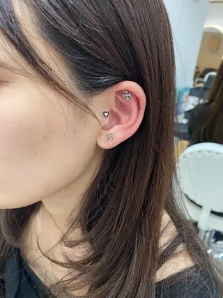 髪質改善/艶カラー 🎀レイヤーカットのヘアスタイル