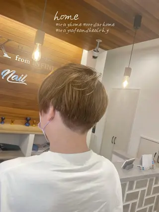 ショート メンズ やまこし 美裕樹のヘアスタイル