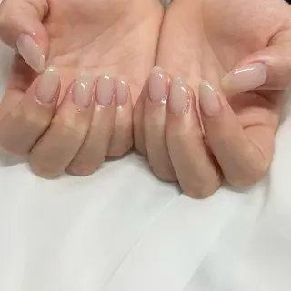ネイル パラジェルネイル 大人可愛/シンプルのネイルデザイン