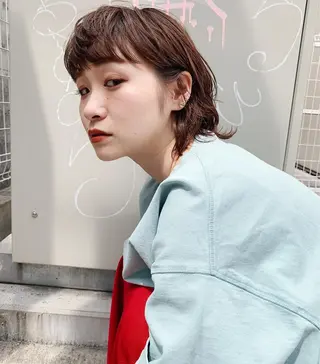 ショート 丹羽大喜 縮毛矯正/美髪矯正のヘアスタイル
