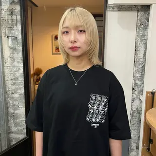 ミディアム 🌈いけだ あみ🌷のヘアスタイル