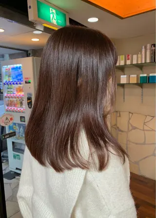 ミディアム カラー 矢野 晃平のヘアスタイル
