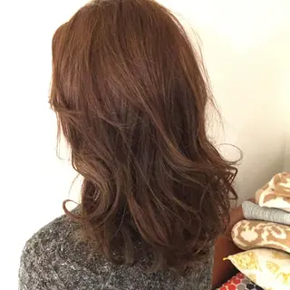 ミディアム シールエクステ／豊中 吉田孝司のヘアスタイル