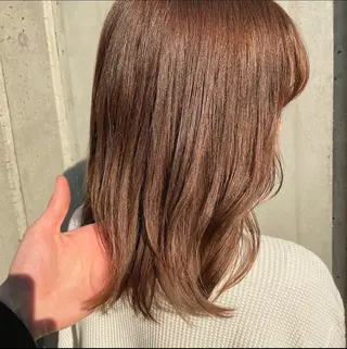 セミロング 【赤坂】髪質改善✨ 矢口嵩人のヘアスタイル