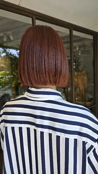 ショート カラー 韓国好き🇰🇷 美容師MIKUのヘアスタイル
