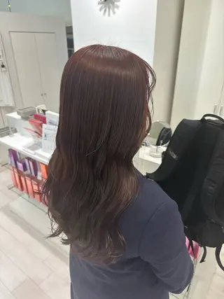 ロング カラー ParveMix🍀 藤原愛未のヘアスタイル