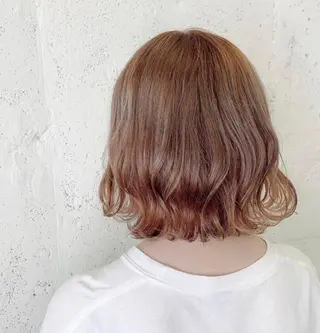 ミディアム KAEDE🎀 縮毛矯正＆パーマ特化のヘアスタイル