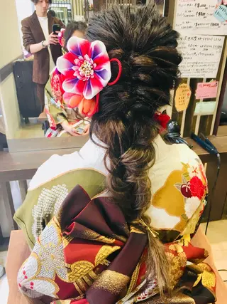 北原 練のヘアスタイル