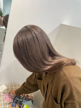 ミディアム カラー ♡kyoka /  uyu♡のヘアスタイル