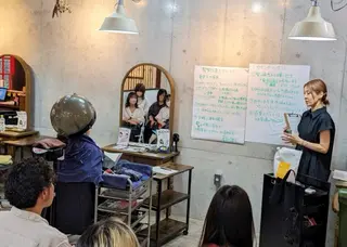 髪質改善gluck 講習会モデル募集中のヘアスタイル