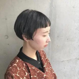 ショート カラー tatsumi/ボブ ウルフ/レイヤーのヘアスタイル