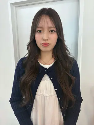 ロング カラー ichika/福岡 /透明感カラー🤎のヘアスタイル