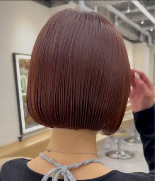 ショート ♥️似合わせボブ/ 縮毛矯正/大和田拓夢のヘアスタイル