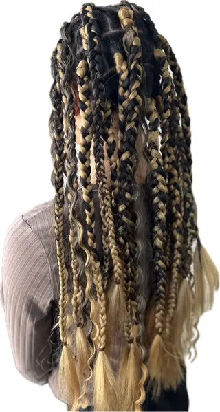 ロング ヘアアレンジ キッズ B-W ⭐️REIKOのヘアスタイル