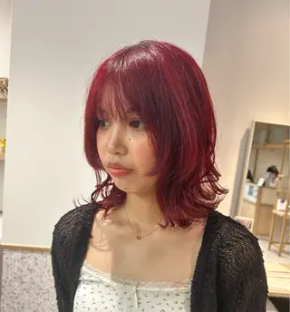 カラー ♡ハイトーン★ ネイル/しの♡のヘアスタイル