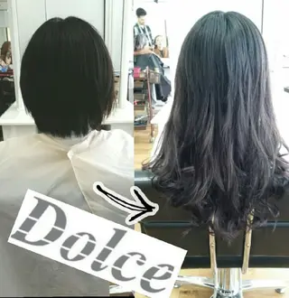 セミロング エクステ認定講師 💋MANAMI💋のヘアスタイル