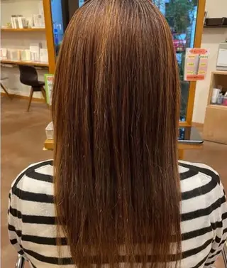 セミロング 三澤 朋希のヘアスタイル